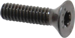 Camcar - #5-40 UNC Torx Plus Drive, 82° Flat Screw - Alloy Steel, Black Oxide Finish, Fully Threaded, 1/2" OAL - Eagle Tool & Supply