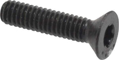 Camcar - #8-32 UNC Torx Plus Drive, 82° Flat Screw - Alloy Steel, Black Oxide Finish, Fully Threaded, 3/4" OAL - Eagle Tool & Supply