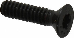 Camcar - #10-24 UNC Torx Plus Drive, 82° Flat Screw - Alloy Steel, Black Oxide Finish, Fully Threaded, 3/4" OAL - Eagle Tool & Supply