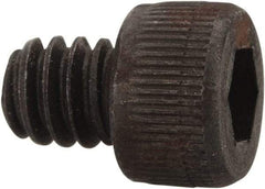 Value Collection - #3-48 UNC Hex Socket Drive, Socket Cap Screw - Alloy Steel, Black Oxide Finish, Fully Threaded, 1/8" Length Under Head - Eagle Tool & Supply