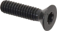 Camcar - 1/4-20 UNC Torx Plus Drive, 82° Flat Screw - Alloy Steel, Black Oxide Finish, Fully Threaded, 1" OAL - Eagle Tool & Supply