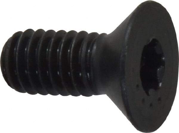 Camcar - 5/16-18 UNC Torx Plus Drive, 82° Flat Screw - Alloy Steel, Black Oxide Finish, Fully Threaded, 3/4" OAL - Eagle Tool & Supply