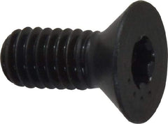 Camcar - 5/16-18 UNC Torx Plus Drive, 82° Flat Screw - Alloy Steel, Black Oxide Finish, Fully Threaded, 3/4" OAL - Eagle Tool & Supply