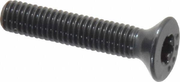 Camcar - #10-32 UNF Torx Plus Drive, 82° Flat Screw - Alloy Steel, Black Oxide Finish, Fully Threaded, 1" OAL - Eagle Tool & Supply