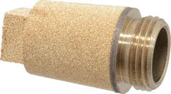 Legris - 3/8 BSPP, 37mm OAL, Muffler - 175 Max psi, 10.5 CFM, 108 Decibel Rating, Bronze - Eagle Tool & Supply