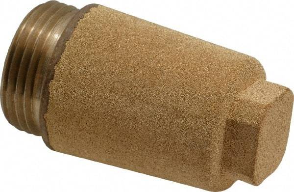 Legris - 3/4 BSPP, 51mm OAL, Muffler - 175 Max psi, 13 CFM, 128 Decibel Rating, Bronze - Eagle Tool & Supply