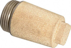Legris - 1 BSPP, 60mm OAL, Muffler - 175 Max psi, 13 CFM, 128 Decibel Rating, Bronze - Eagle Tool & Supply