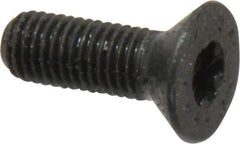 Camcar - 1/4-28 UNF Torx Plus Drive, 82° Flat Screw - Alloy Steel, Black Oxide Finish, Fully Threaded, 3/4" OAL - Eagle Tool & Supply