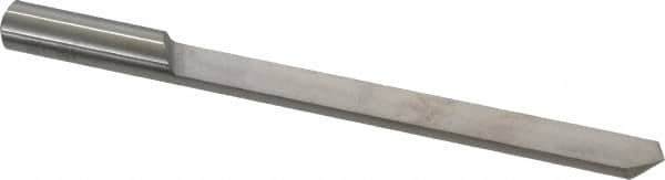 Made in USA - 0.386", High Speed Steel Half Round Drill Bit - Eagle Tool & Supply