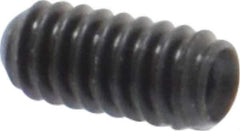 Made in USA - #2-56 UNC, 3/16" Length Under Head, Cup Point Set Screw - Grade 8 Alloy Steel, 0.035" Key - Eagle Tool & Supply