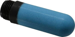 Legris - 1/2 BSPP, 78mm OAL, Muffler - 145 Max psi, 306 CFM, 84 Decibel Rating, Polyethylene - Eagle Tool & Supply