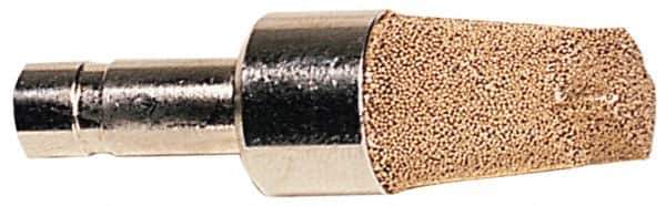 Legris - Plug In, 68.5mm OAL, Muffler - 175 Max psi, 11 CFM, 108 Decibel Rating, Sintered Bronze - Eagle Tool & Supply