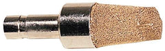 Legris - Plug In, 68.5mm OAL, Muffler - 175 Max psi, 11 CFM, 108 Decibel Rating, Sintered Bronze - Eagle Tool & Supply