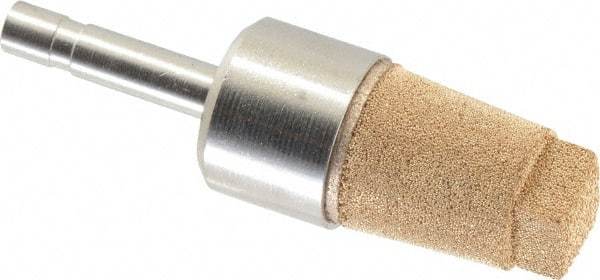 Legris - Plug In, 41.5mm OAL, Muffler - 175 Max psi, 4 CFM, 85 Decibel Rating, Sintered Bronze - Eagle Tool & Supply