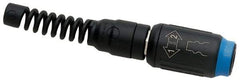 Legris - 5/16 Female Industrial Pneumatic Hose Safety Coupler - Plastic/Brass, 1/4" Body Diam, 5/16" Hose ID - Eagle Tool & Supply