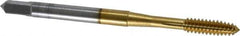 OSG - #6-32 UNC H7 Thread Limit Plug Thread Forming Tap - Cobalt, TiN Finish, 2" OAL, 11/16" Thread Length, Right Hand Thread, Series HY-PRO NRT - Eagle Tool & Supply