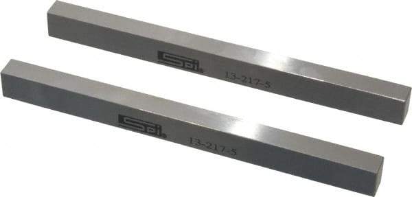 SPI - 6" Long x 1/2" High x 3/8" Thick, Steel Parallel - 0.0003" & 0.002" Parallelism, Sold as Matched Pair - Eagle Tool & Supply