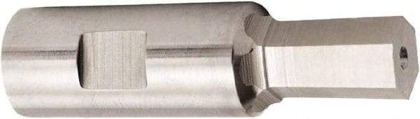 Hassay-Savage - 5/8" Hexagon Rotary Broach - 3/4" Depth of Cut, 1/2" Shank - Eagle Tool & Supply