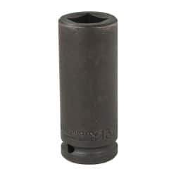 Proto - 3/4" Drive 13/16" Deep Impact Socket - 4 Points, 4" OAL - Eagle Tool & Supply