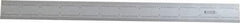 SPI - 12 Inch Long Blade, 16R Graduation Combination Square Blade - Baked Enamel Coated, 1/100, 1/64, 1/50 and 1/32 Inch Graduation - Eagle Tool & Supply