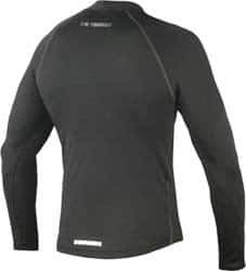 Ergodyne - Size 3XL, Black, General Purpose, Long Sleeve T-Pocket, - 50 to 53" Chest, Polyester/Spandex - Eagle Tool & Supply