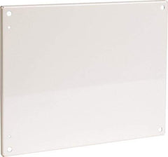 Cooper B-Line - 16-7/8" OAW x 20-7/8" OAH Powder Coat Finish Electrical Enclosure Flanged Panel - 24" x 20" Box, 12 Gauge Steel, Use with 20246-12/20248-12/242010-12/242012-12/242016-12/24206-12/24208-12 - Eagle Tool & Supply