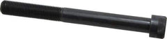 Made in USA - 1/2-20 UNF Hex Socket Drive, Socket Cap Screw - Alloy Steel, Black Oxide Finish, Partially Threaded, 5" Length Under Head - Eagle Tool & Supply