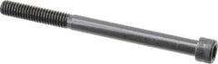 Holo-Krome - 5/16-18 UNC Hex Socket Drive, Socket Cap Screw - Alloy Steel, Black Oxide Finish, Partially Threaded, 4" Length Under Head - Eagle Tool & Supply