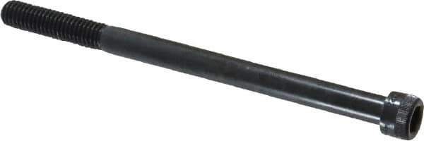 Holo-Krome - 3/8-16 UNC Hex Socket Drive, Socket Cap Screw - Alloy Steel, Black Oxide Finish, Partially Threaded, 5-1/2" Length Under Head - Eagle Tool & Supply