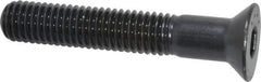 Made in USA - 1/2-13 UNC Hex Socket Drive, 82° Flat Screw - Alloy Steel, Black Oxide Finish, Partially Threaded, 3" OAL - Eagle Tool & Supply