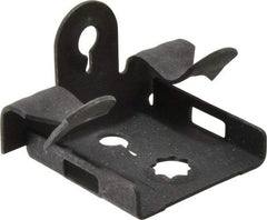 Cooper B-Line - 1/4" Max Flange Thickness, 1/4" Rod Flange Beam Clamp - 100 Lb Capacity, Spring Steel - Eagle Tool & Supply