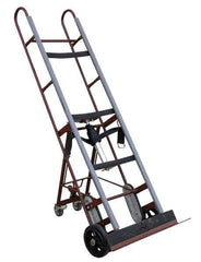 Vestil - 1,200 Lb Capacity 60" OAH Hand Truck - Dual Loop Handle, Steel - Eagle Tool & Supply
