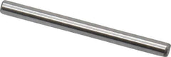 Made in USA - 1/16" Diam x 3/4" Pin Length Grade 8 Alloy Steel Standard Dowel Pin - Bright Finish, 1 Beveled & 1 Rounded End - Eagle Tool & Supply