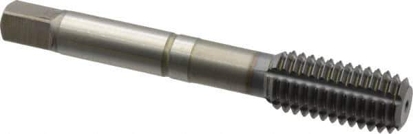 Guhring - 1/2-13 UNC 2BX H10/H11 Thread Limit Modified Bottoming Thread Forming Tap - Cobalt, TiCN Finish, 3.381" OAL, 0.787" Thread Length, Right Hand Thread, Series 3943 - Exact Industrial Supply