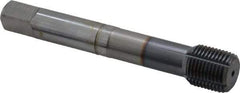 Guhring - 5/8-18 UNF 2BX H9/H10 Thread Limit Modified Bottoming Thread Forming Tap - Cobalt, TiCN Finish, 3.811" OAL, 0.59" Thread Length, Right Hand Thread, Series 3944 - Eagle Tool & Supply