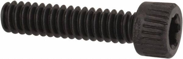 Camcar - #4-40 UNC Torx Plus Drive, Socket Cap Screw - Alloy Steel, Black Oxide Finish, Fully Threaded, 1/2" Length Under Head - Eagle Tool & Supply