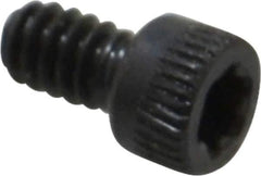 Camcar - #6-32 UNC Torx Plus Drive, Socket Cap Screw - Alloy Steel, Black Oxide Finish, Fully Threaded, 1/4" Length Under Head - Eagle Tool & Supply