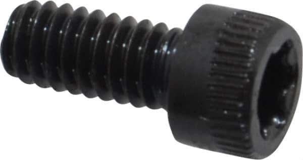 Camcar - #8-32 UNC Torx Plus Drive, Socket Cap Screw - Alloy Steel, Black Oxide Finish, Fully Threaded, 3/8" Length Under Head - Eagle Tool & Supply