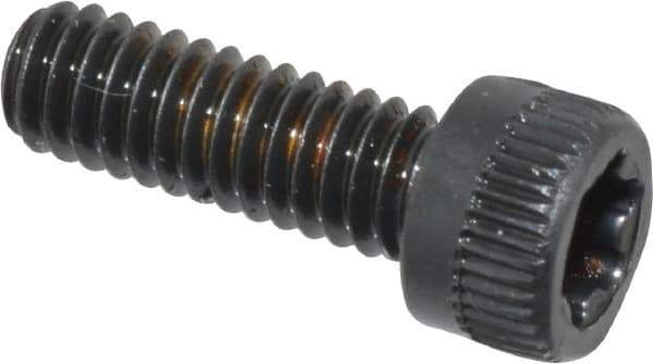 Camcar - #8-32 UNC Torx Plus Drive, Socket Cap Screw - Alloy Steel, Black Oxide Finish, Fully Threaded, 1/2" Length Under Head - Eagle Tool & Supply