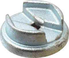 Vestil - Zinc-Plated Cast Steel Bung Nut Socket - For Use with 3/4" and 2" Drum Plugs - Eagle Tool & Supply