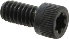 Camcar - 1/4-20 UNC Torx Plus Drive, Socket Cap Screw - Alloy Steel, Black Oxide Finish, Fully Threaded, 1/2" Length Under Head - Eagle Tool & Supply