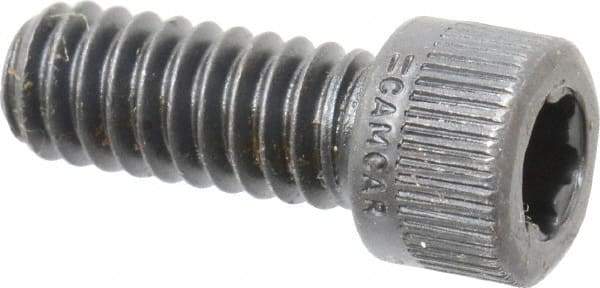 Camcar - 1/4-20 UNC Torx Plus Drive, Socket Cap Screw - Alloy Steel, Black Oxide Finish, Fully Threaded, 5/8" Length Under Head - Eagle Tool & Supply