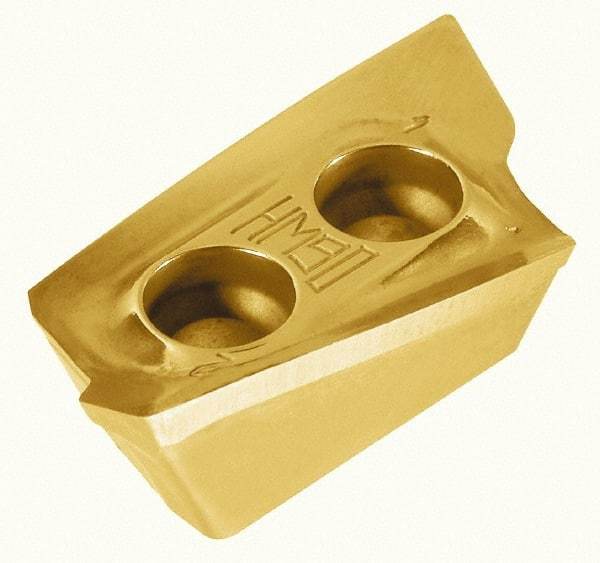 Iscar - HP ADKT2207 Grade IC908 Carbide Milling Insert - TiAlN Finish, 0.2953" Thick, 0.8mm Corner Radius - Eagle Tool & Supply