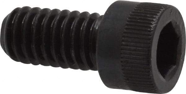 Made in USA - 5/16-18 UNC Hex Socket Drive, Socket Cap Screw - Alloy Steel, Black Oxide Finish, Fully Threaded, 5/8" Length Under Head - Eagle Tool & Supply