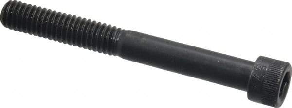 Made in USA - 5/16-18 UNC Hex Socket Drive, Socket Cap Screw - Alloy Steel, Black Oxide Finish, Partially Threaded, 2-3/4" Length Under Head - Eagle Tool & Supply