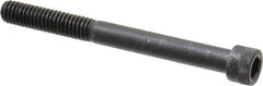 Made in USA - 5/16-18 UNC Hex Socket Drive, Socket Cap Screw - Alloy Steel, Black Oxide Finish, Partially Threaded, 3-1/4" Length Under Head - Eagle Tool & Supply