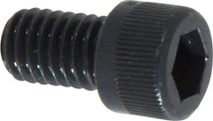 Made in USA - 3/8-16 UNC Hex Socket Drive, Socket Cap Screw - Alloy Steel, Black Oxide Finish, Fully Threaded, 5/8" Length Under Head - Eagle Tool & Supply