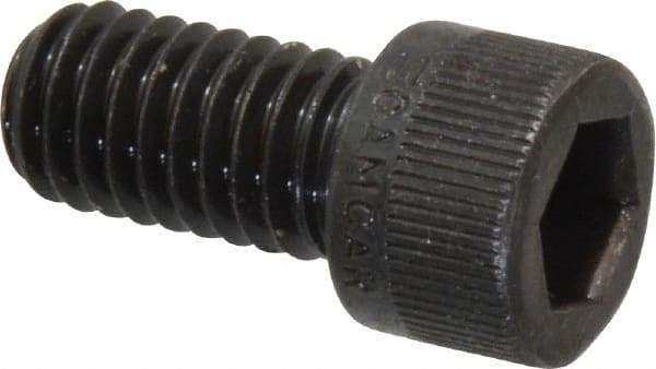 Made in USA - 3/8-16 UNC Hex Socket Drive, Socket Cap Screw - Alloy Steel, Black Oxide Finish, Fully Threaded, 3/4" Length Under Head - Eagle Tool & Supply