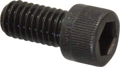 Made in USA - 3/8-16 UNC Hex Socket Drive, Socket Cap Screw - Alloy Steel, Black Oxide Finish, Fully Threaded, 3/4" Length Under Head - Eagle Tool & Supply