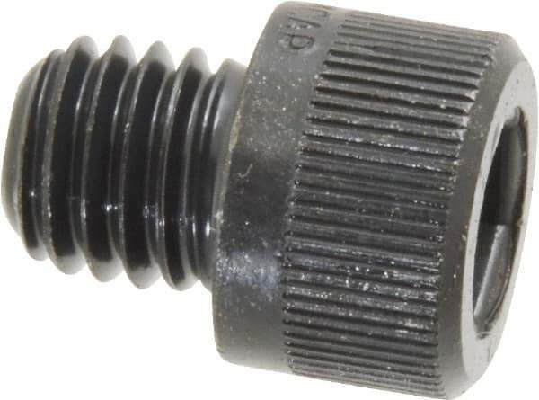 Made in USA - 1/2-13 UNC Hex Socket Drive, Socket Cap Screw - Alloy Steel, Black Oxide Finish, Fully Threaded, 1/2" Length Under Head - Eagle Tool & Supply